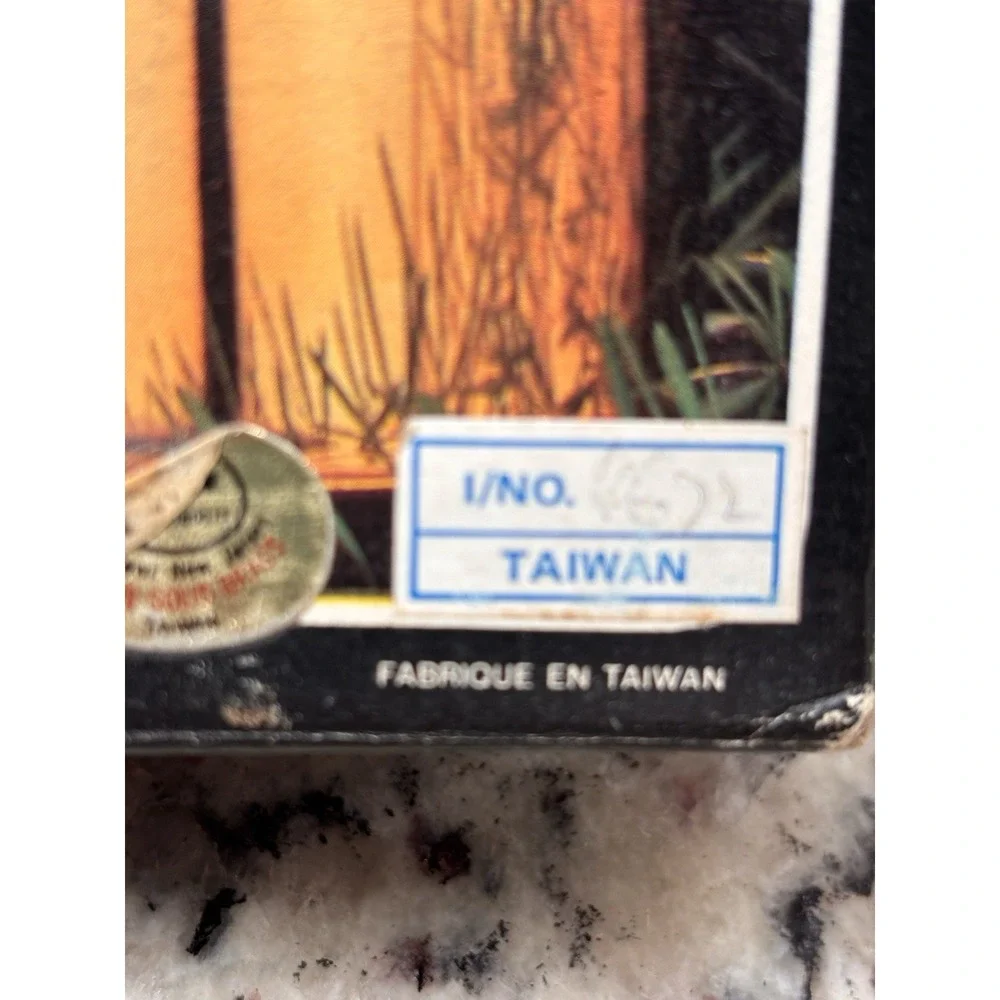 Vintage Solid Brass Fireplace Match Holder NOS New‎ In Box Taiwan
